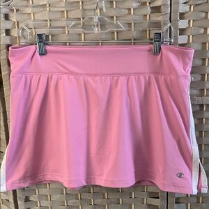 Champion Pink Circle Skirt with Side Stripe